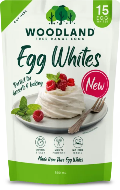 Pack shot: 500mL Egg White Pouch